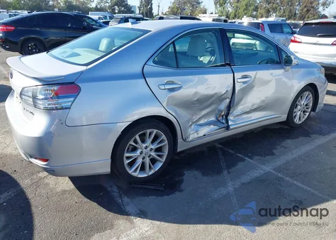 2010 Lexus Hs 250H Premium z USA, uszkodzony, nr VIN JTHBB1BA8A2017115